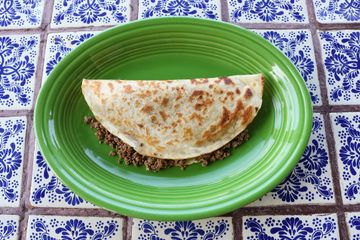 Shredded Chicken, or Ground Beef Quesadillas